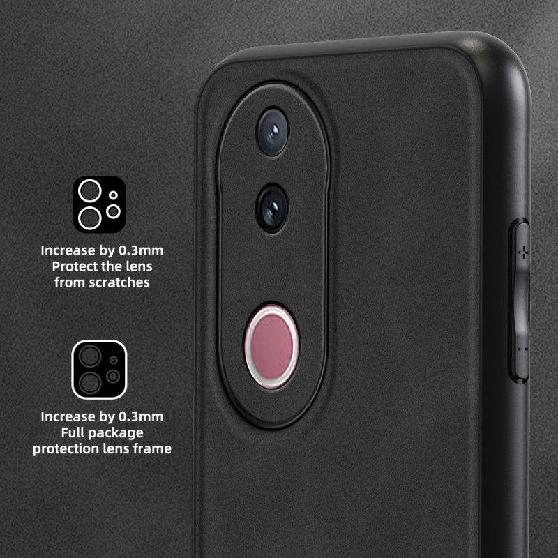 Hülle Vivo V50 5g Leder Stil