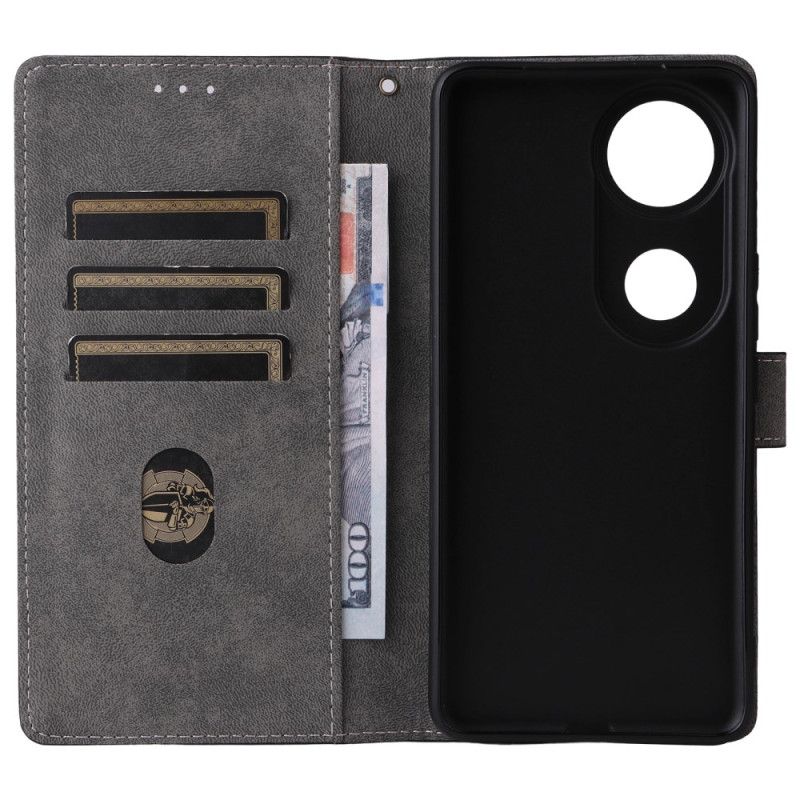 Lederhüllen Für Vivo V50 5g Rfid-schutz Und Tragegurt