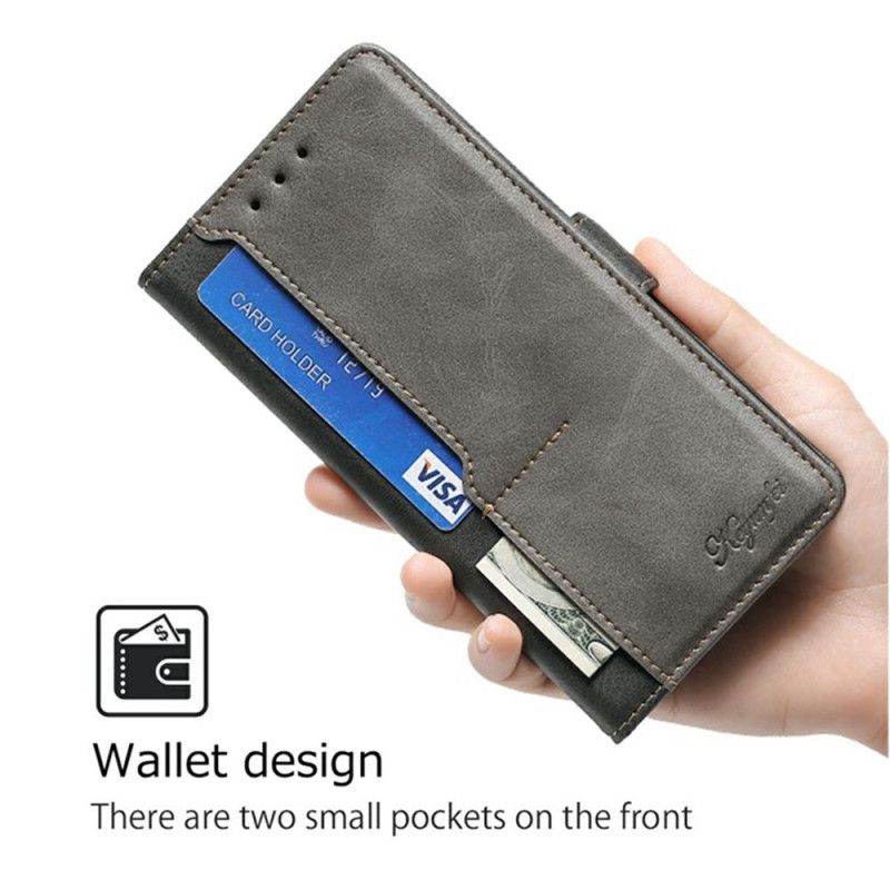 Lederhüllen Für Vivo V50 5g Zweifarbig