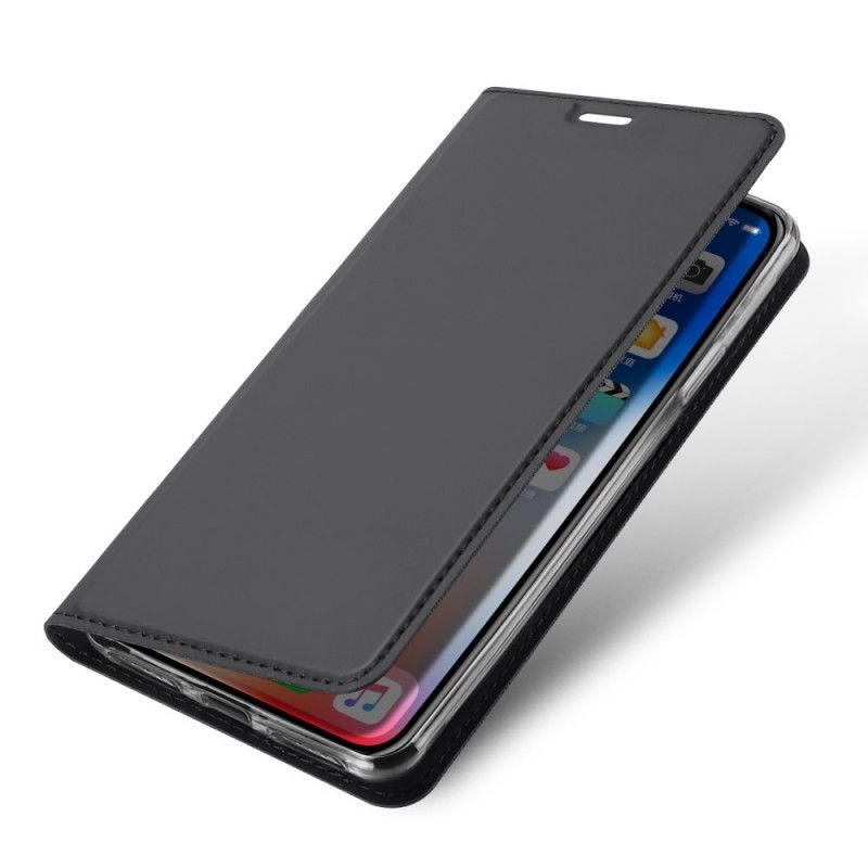 Flip Case iPhone XS Max Schwarz Erstklassige Serie