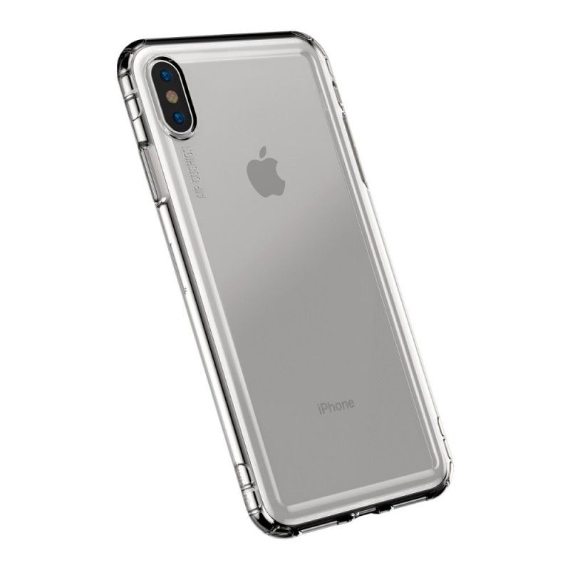 Hülle Für iPhone XS Max Golden Baseus-Airbags