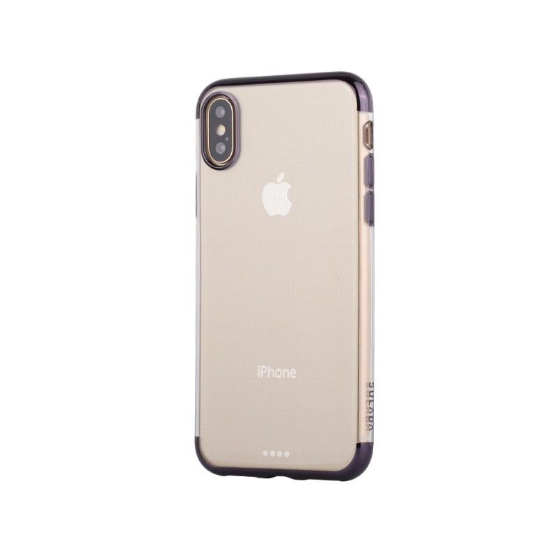 Hülle Für iPhone XS Max Schwarz Suladakristall