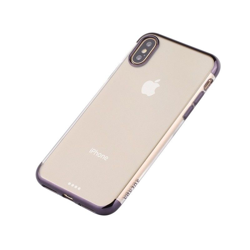 Hülle Für iPhone XS Max Schwarz Suladakristall