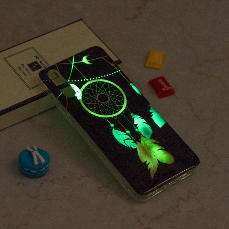 Hülle iPhone XS Max Handyhülle Einzigartiger Fluoreszierender Traumfänger