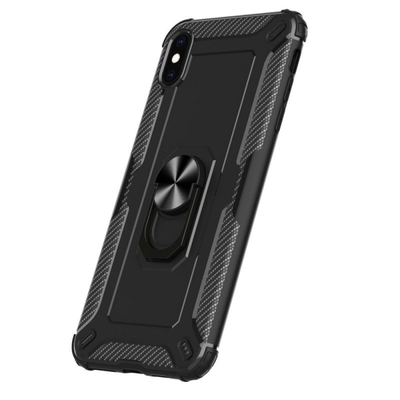 Hülle iPhone XS Max Handyhülle Silikonringhalter