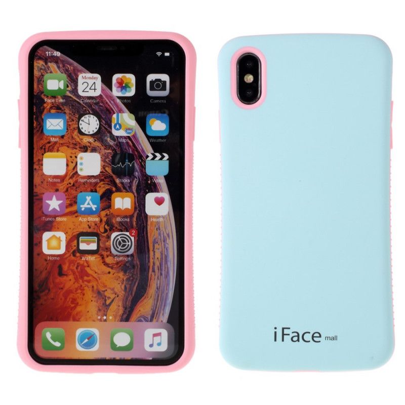 Hülle iPhone XS Max Pink Macace-Serie Des Iface Mall