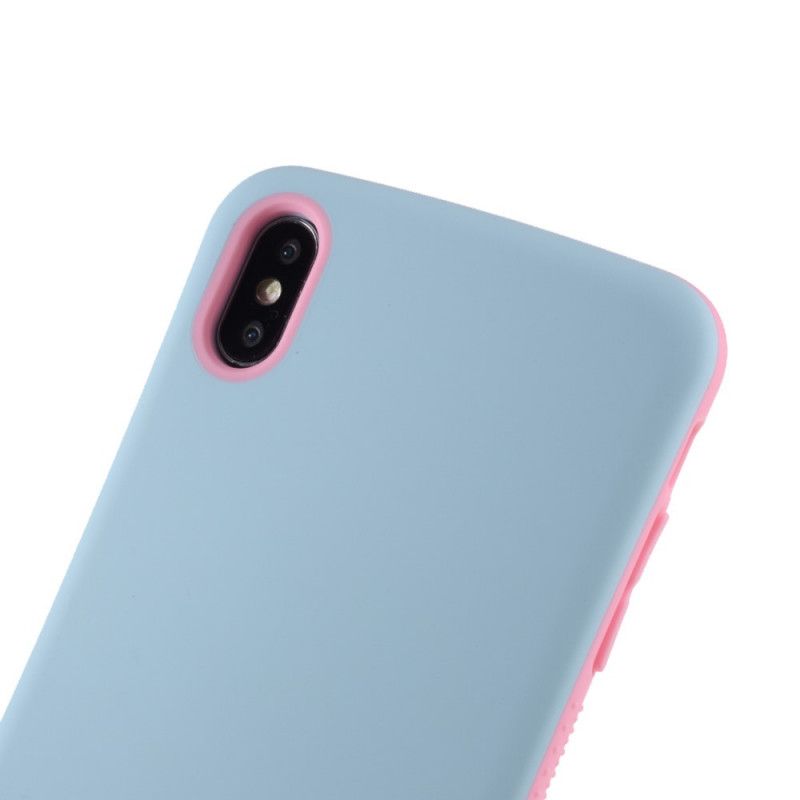 Hülle iPhone XS Max Pink Macace-Serie Des Iface Mall