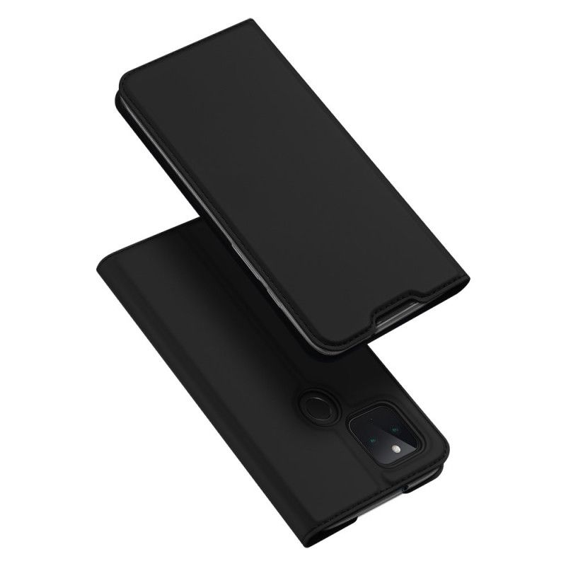 Flip Case Google Pixel 5 Schwarz Pro-Dux-Ducis-Haut