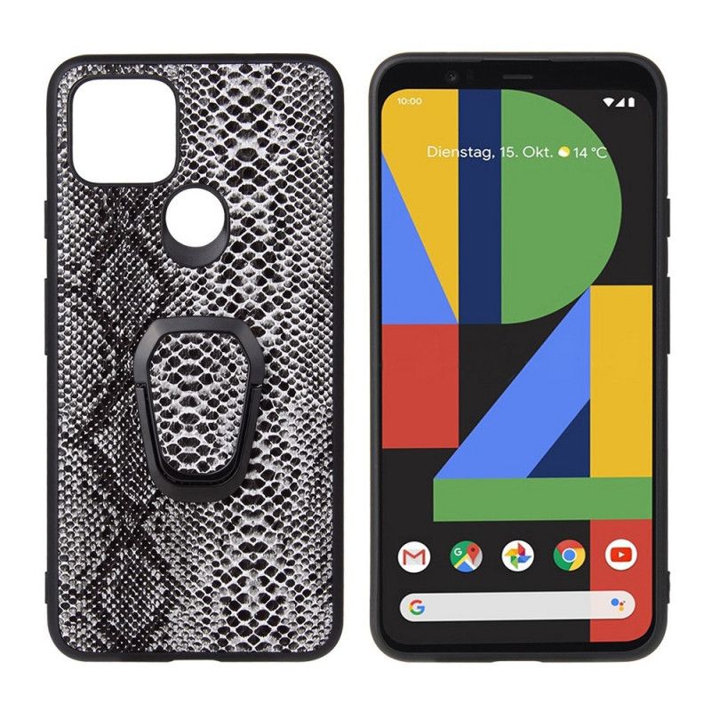 Hülle Google Pixel 5 Ringhalter-Schlangenstil