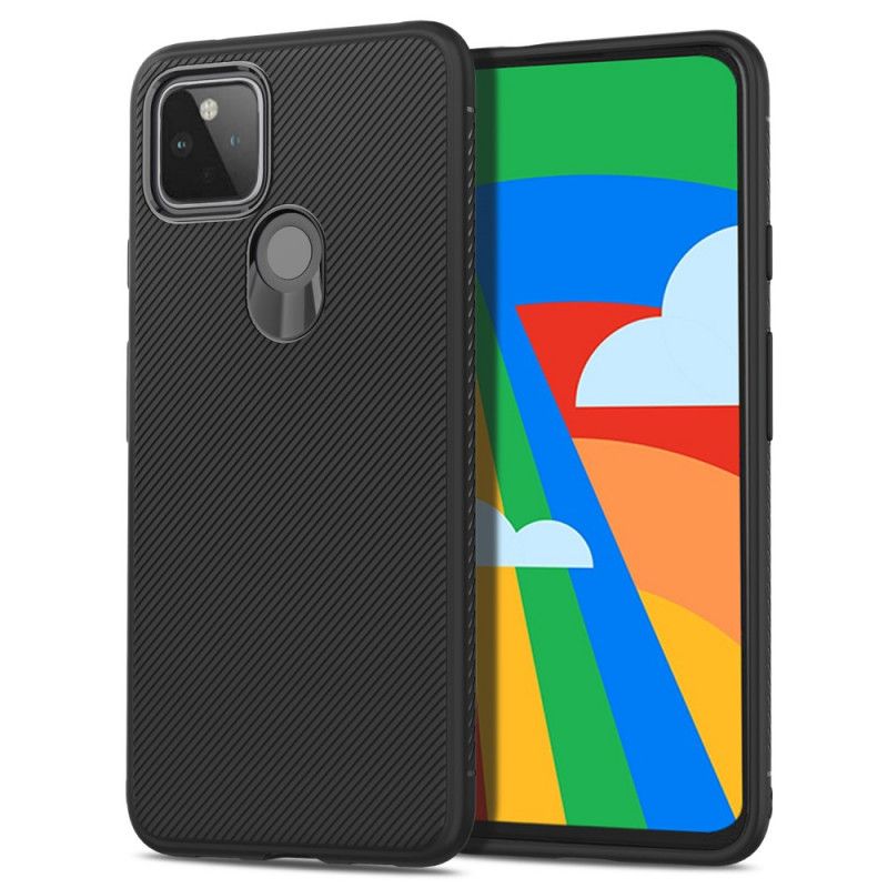 Hülle Google Pixel 5 Schwarz Twill Der Jazzserie