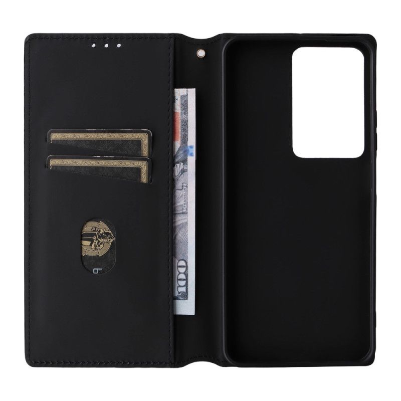 Flip Case Für Realme C75 Rautenmuster