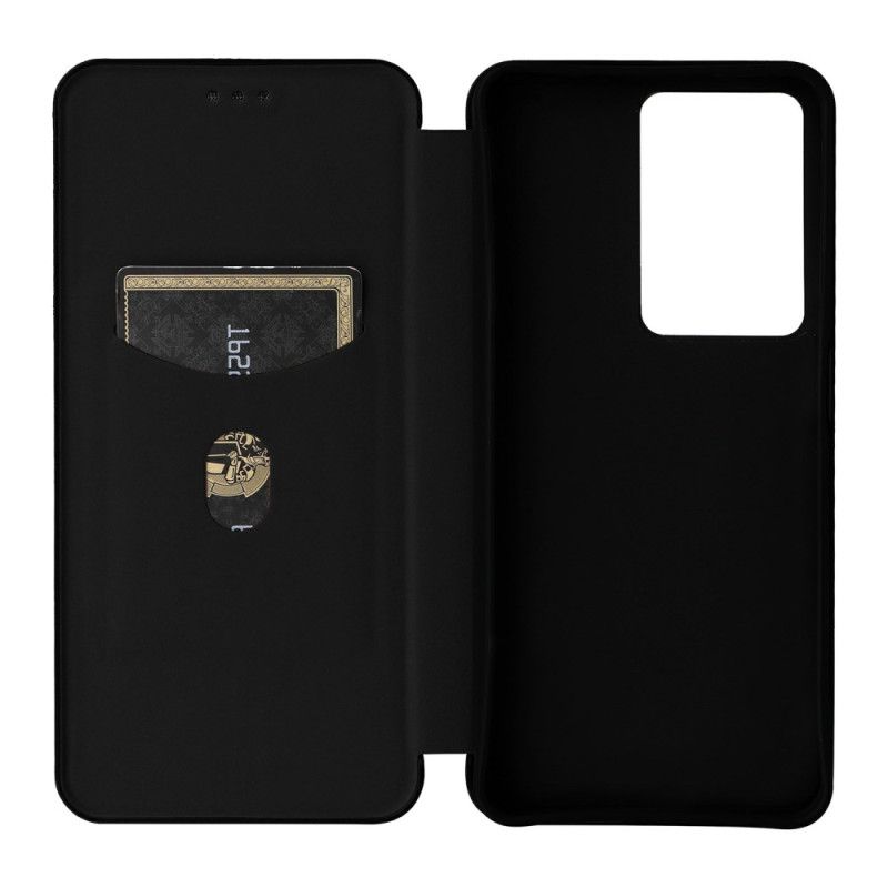 Flip Case Realme C75 Handyhülle Carbonfaser