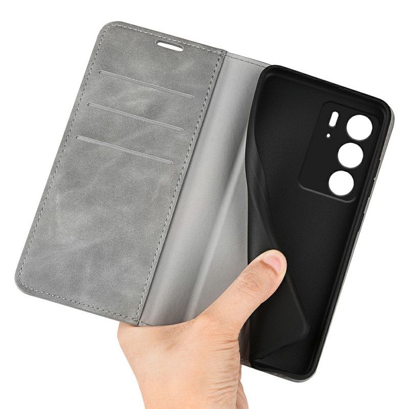 Flip Case Realme C75 Handyhülle Lederoptik