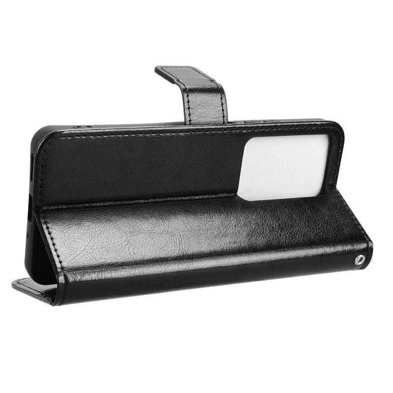 Lederhüllen Realme C75 Auffälliges Kunstleder