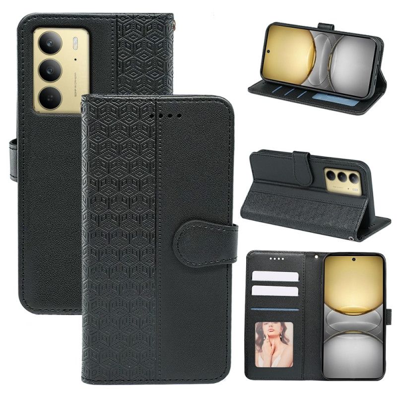 Lederhüllen Realme C75 Fries Mit Riemen