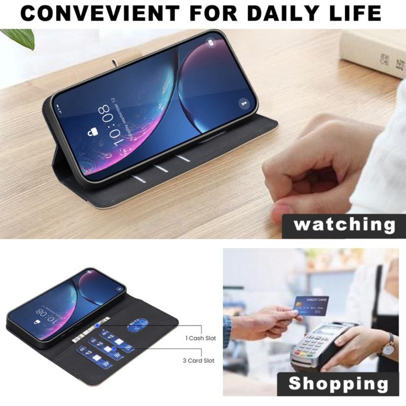 Lederhüllen Realme C75 Handyhülle Binfen Color Blumenmuster