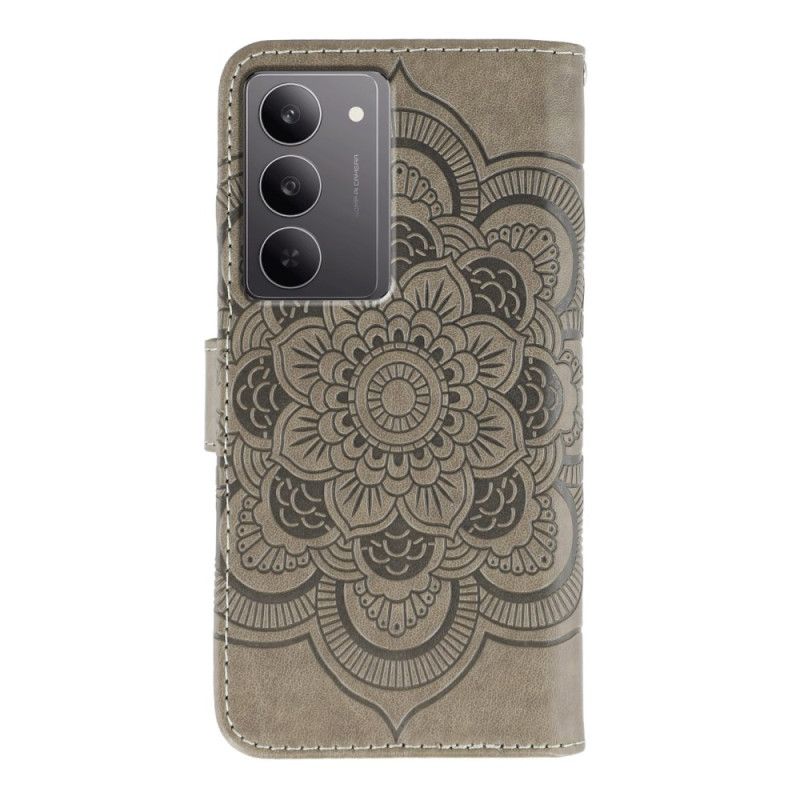 Lederhüllen Realme C75 Handyhülle Mandala-muster