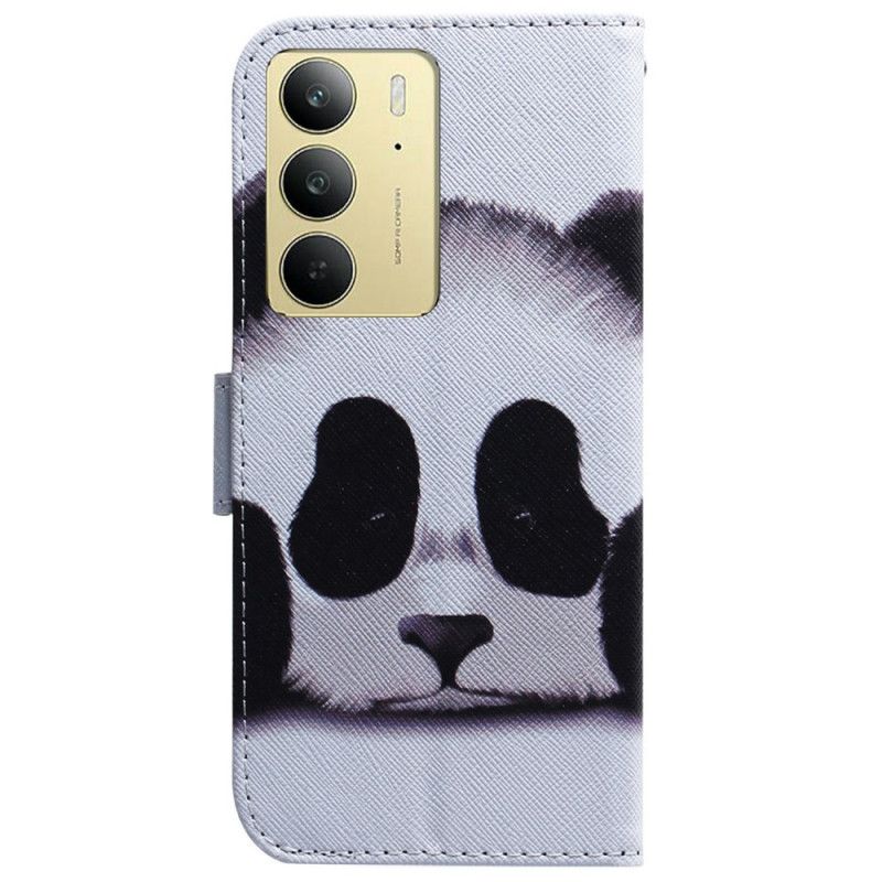 Lederhüllen Realme C75 Handyhülle Panda