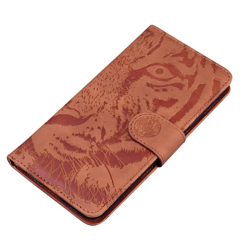 Lederhüllen Realme C75 Handyhülle Tigerprint