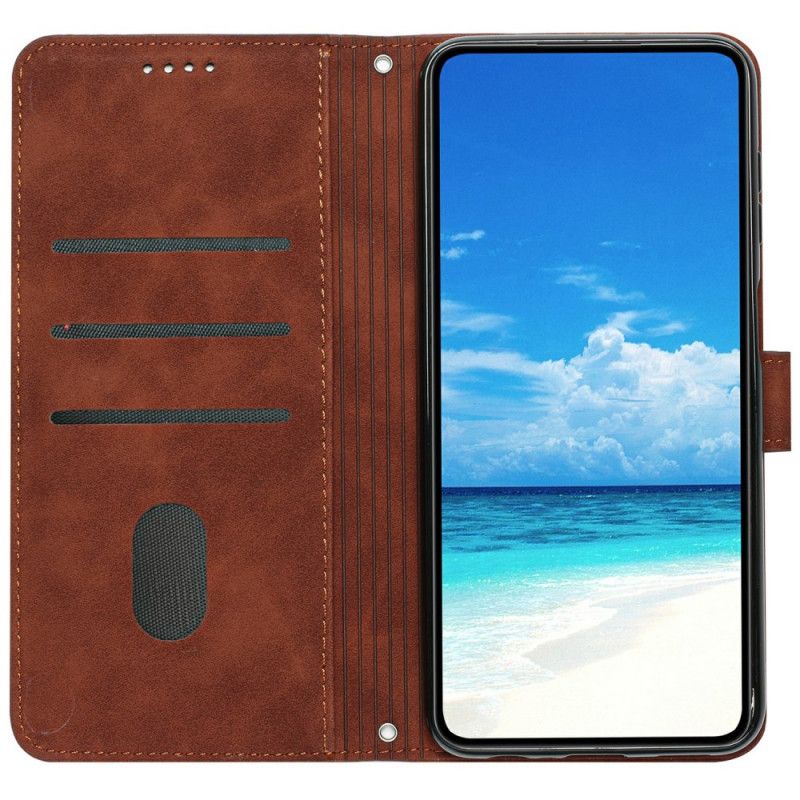 Lederhüllen Realme C75 Lächeln