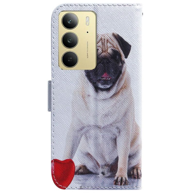 Lederhüllen Realme C75 Mops
