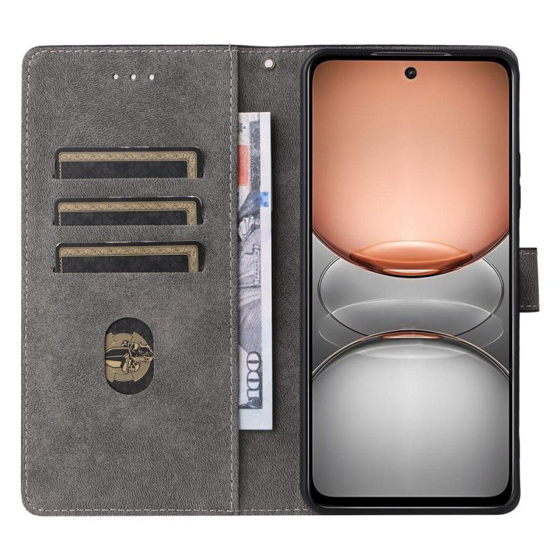 Lederhüllen Realme C75 Rfid-schutz In Wildlederoptik