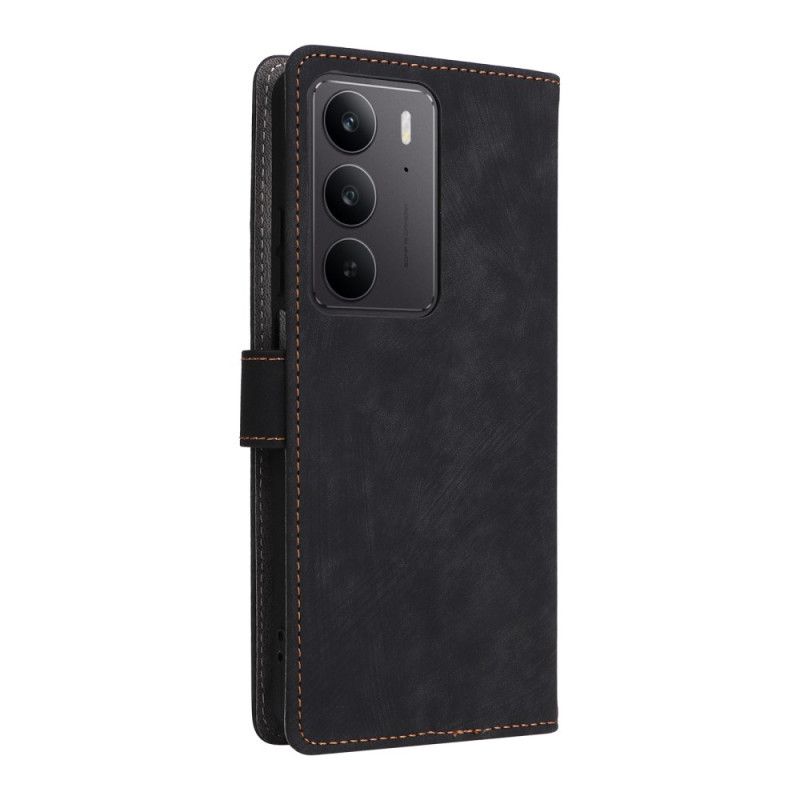 Lederhüllen Realme C75 Rfid-schutz In Wildlederoptik