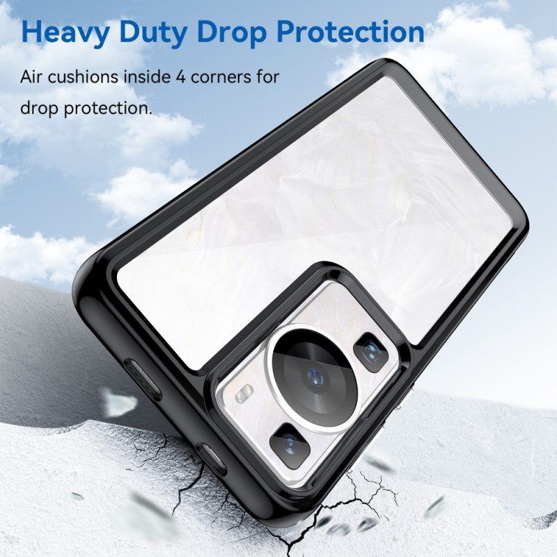 Handyhülle Für Huawei P60 Pro Hybrid Transparent