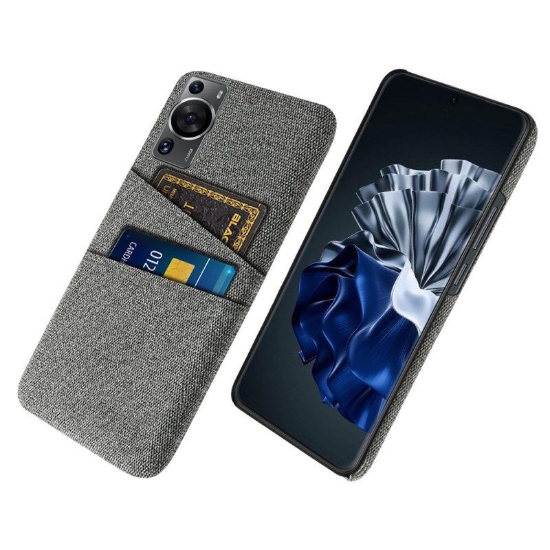 Handyhülle Für Huawei P60 Pro Kartenhalter Aus Stoff