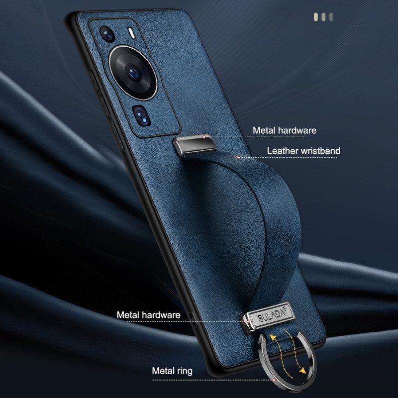 Hülle Für Huawei P60 Pro Mit Riemen- Und Ringhalterungen