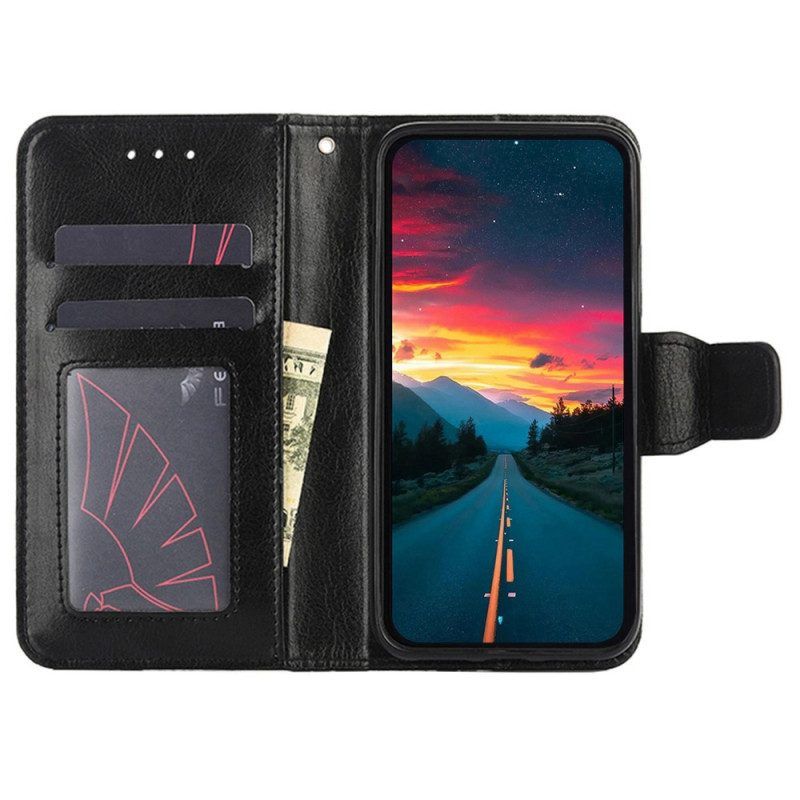 Flip Case Für Huawei Mate 50 Pro Vintage-kunstleder