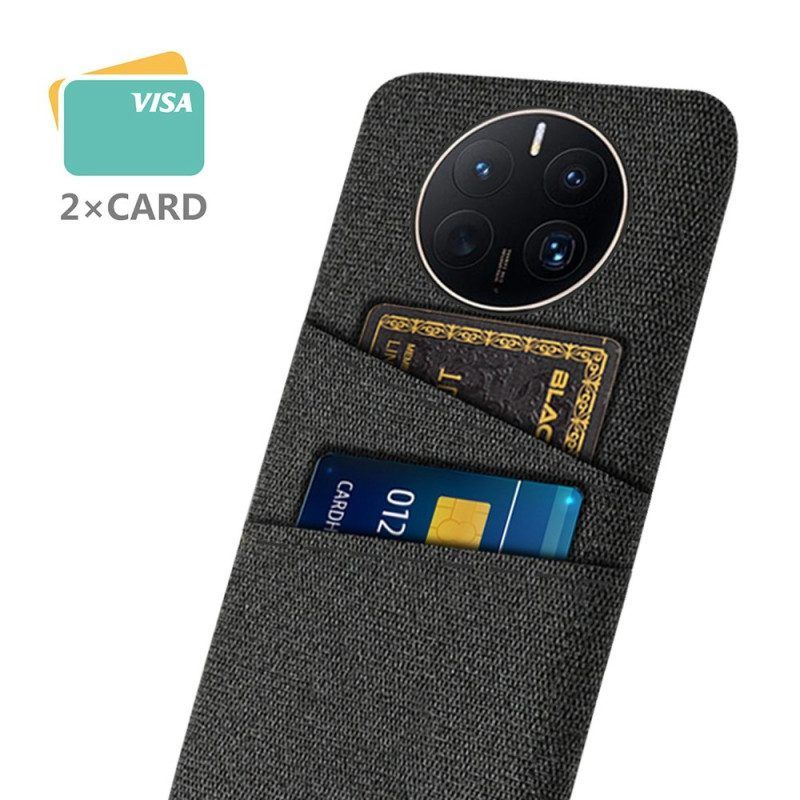 Handyhülle Für Huawei Mate 50 Pro Kartenhalter-stoff
