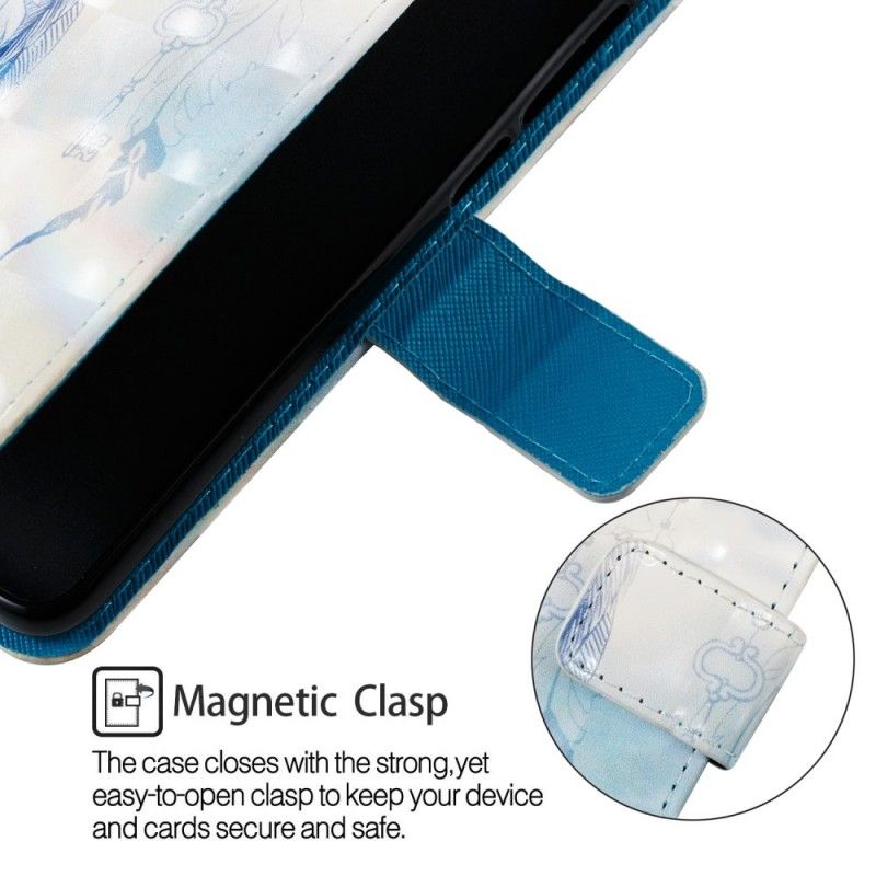 Lederhüllen Honor 7A Handyhülle 3D-Traumfänger