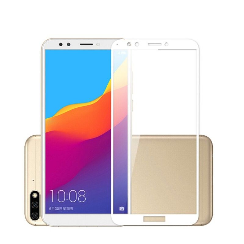 Schutz Aus Gehärtetem Glas Für Honor 7A Weiß Mocolo