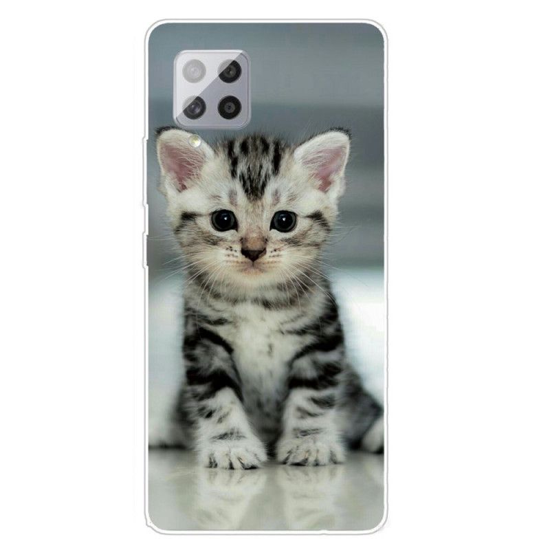 Hülle Für Samsung Galaxy A42 5G Kätzchen Kätzchen