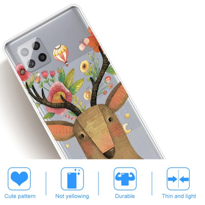 Hülle Für Samsung Galaxy A42 5G Stammeshirsch