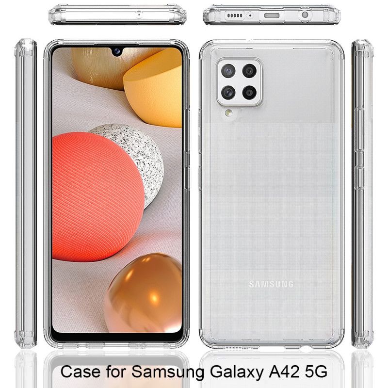 Hülle Samsung Galaxy A42 5G Acrylverstärkte Ecken