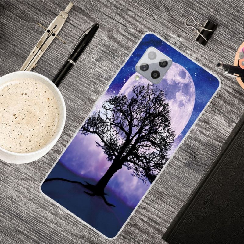 Hülle Samsung Galaxy A42 5G Baum Und Mond