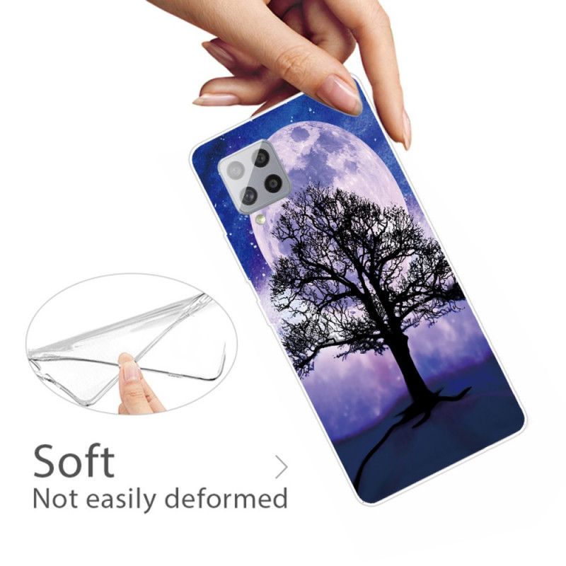 Hülle Samsung Galaxy A42 5G Baum Und Mond