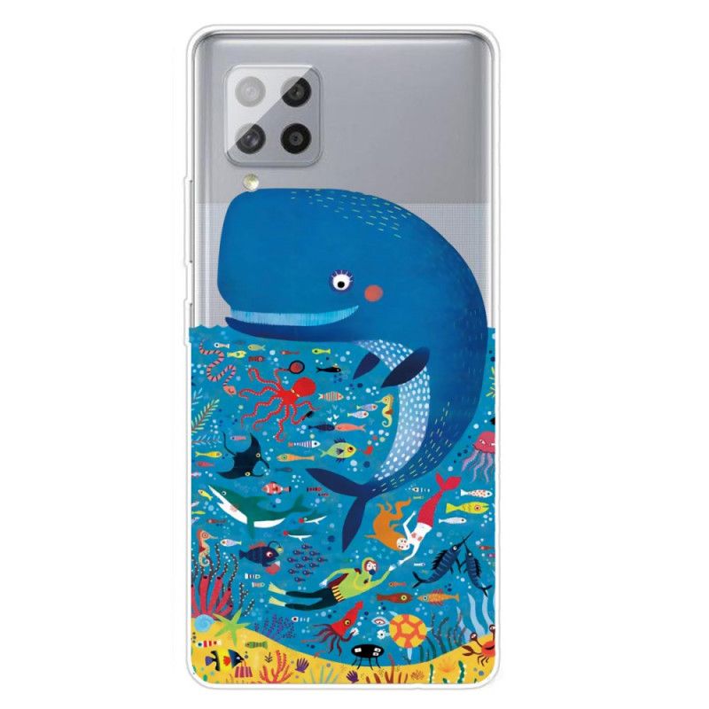 Hülle Samsung Galaxy A42 5G Handyhülle Meereswelt