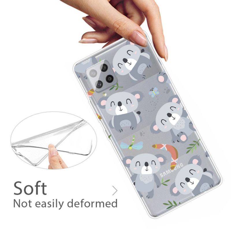 Hülle Samsung Galaxy A42 5G Handyhülle Süße Koalas