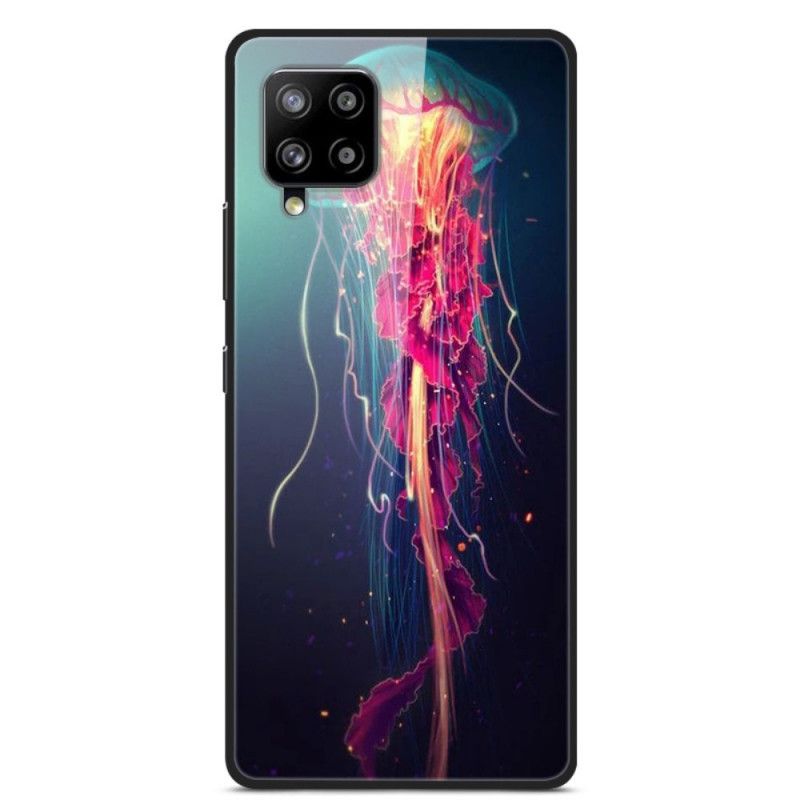 Hülle Samsung Galaxy A42 5G Oktopus Gehärtetes Glas