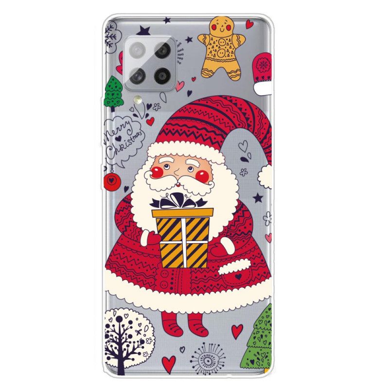 Hülle Samsung Galaxy A42 5G Rot Weihnachten