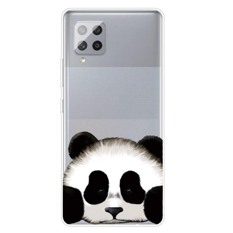 Hülle Samsung Galaxy A42 5G Transparenter Panda