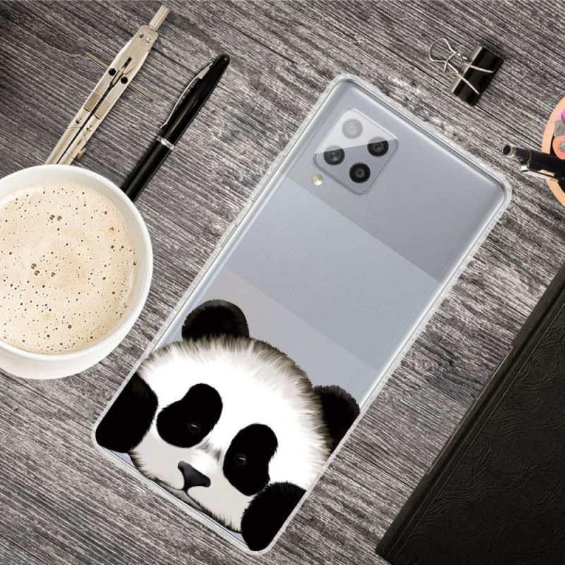 Hülle Samsung Galaxy A42 5G Transparenter Panda