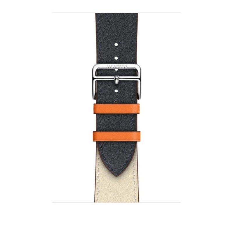 Apple Uhrenarmband 44/42 Mm Leder Leuchtende Farben