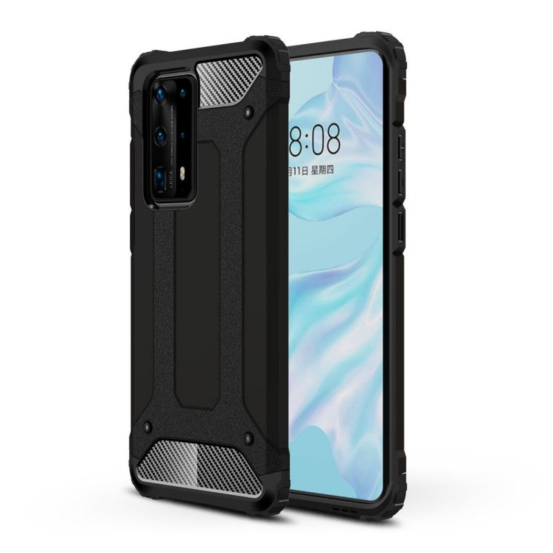 Hülle Huawei P40 Pro Plus Schwarz Überlebender