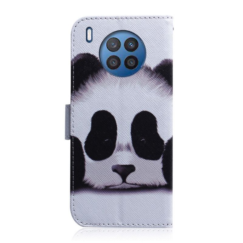 Lederhüllen Huawei Nova 8i / Honor 50 Lite Pandagesicht