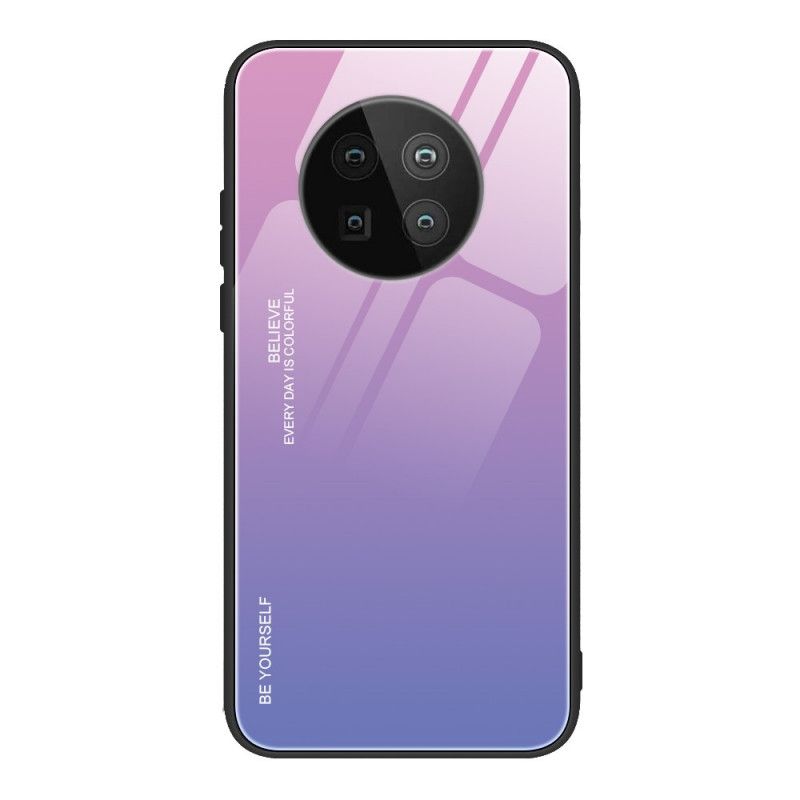 Hülle Huawei Mate 40 Pro Rot Sei Du Selbst Gehärtetes Glas