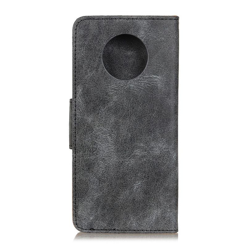 Lederhüllen Huawei Mate 40 Pro Grau Vintage Spaltleder